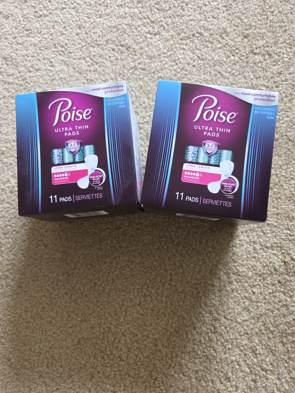 Poise Light Blue Ultra Thin Bladder Control Pads – Discreet Protection